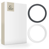 Magnetischer MagSafe-Ring MagMat MagSafe 2-PACK Black &, silber, Tech-Protect