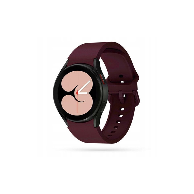 Armband Iconband für Samsung Watch 4 / 5 / 5 Pro / 6 / 7 / FE, bordeaux, Tech-Protect