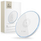 Kabelloses Ladegerät QI15W-C1 15W, weiß, Tech-Protect