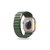 Armband Nylon Pro für Apple Watch 8 / 9 / 10 / 11 / SE / Ultra (44 / 45 / 46 / 49 mm), Military Green, Tech-Protect