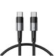 Kabel Ultraboost USB-C Cable PD 60W / 3A 25CM, grau, Tech-Protect
