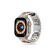 Armband Stainless Line für Apple Watch 8 / 9 / 10 / 11 / SE / Ultra (44 / 45 / 46 / 49 mm), Titanium/Orange, Tech-Protect