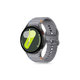 Armband Silicone Sport für Samsung Watch 4 / 5 / 5 Pro / 6 / 7 / FE, Crayon Grey, Tech-Protect