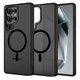 Case MagMat MagSafe für Galaxy S25 Ultra, Matte Black, Tech-Protect