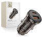 Autoladegerät CC01 2-PORT PD 45W / QC3.0, schwarz, Tech-Protect