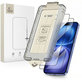 Panzerglas Quick Set+ 2-PACK für iPhone 15 / 16, schwarz, Tech-Protect