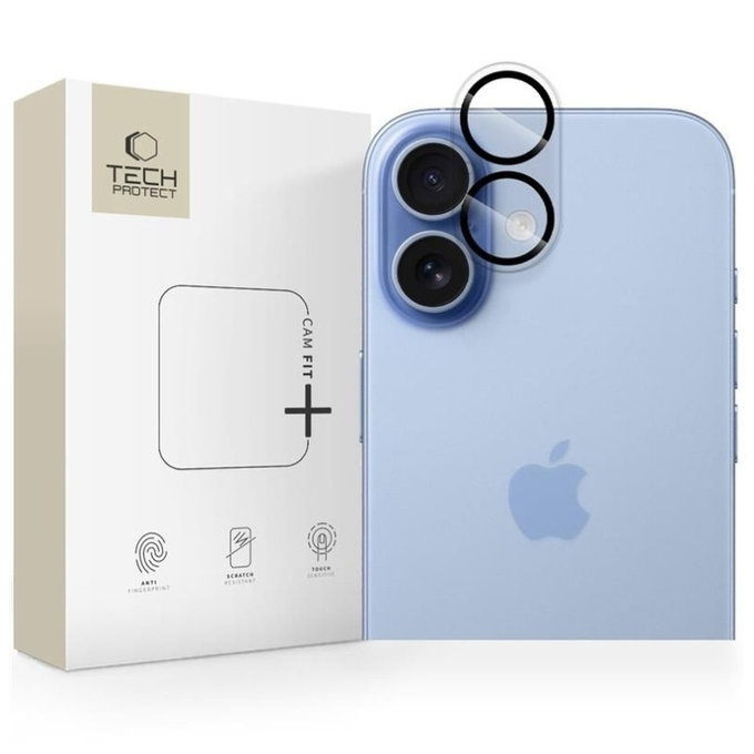 Kameraschutz Cam Fit+ für iPhone 17, transparent, Tech-Protect