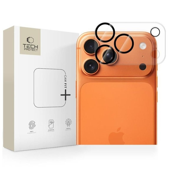 Kameraschutz Cam Fit+ für iPhone 17 Pro, transparent, Tech-Protect