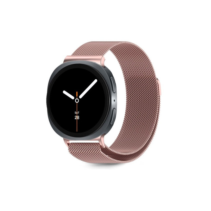 Armband Milaneseband für Samsung Watch 8 / 9 / Classic (40 / 44 / 46 mm), Rose Gold, Tech-Protect