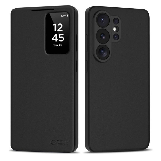 Hülle Smart Wallet für Samsung S26 Ultra, Matte Black, Tech-Protect