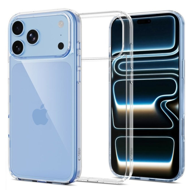Case FlexAir Hybrid für iPhone 17 Pro / 18 Pro, Clear, Tech-Protect