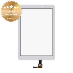 Huawei Mediapad T1 10 - Touchscreen Front Glas + Rahmen (White) - 02350GUR Genuine Service Pack