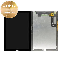 Huawei MediaPad M5 10.8 - LCD Display + Touchscreen Front Glas (Space Grey) - 02351VJC Genuine Service Pack