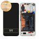 Huawei Honor 20 Pro - LCD Display + Touchscreen Front Glas + Rahmen + Akku Batterie (Icelandic Frost) - 02352VKN Genuine Service Pack