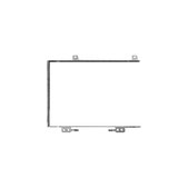Huawei MateBook D15 2020 - HDD Deckung - 97060FSH Genuine Service Pack