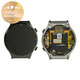 Huawei Watch GT 2 Pro Vidar-B19 - LCD Display + Touchscreen front Glas + Rahmen (Night Black) - 02353VUA Genuine Service Pack