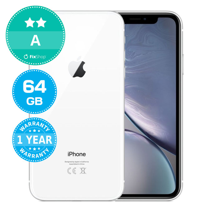 Apple iPhone XR White 64GB A Refurbished