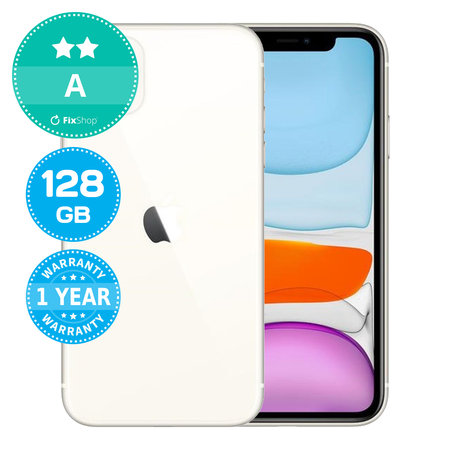 Apple iPhone 11 White 128GB A Refurbished