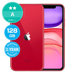 Apple iPhone 11 (PRODUCT)RED 128GB A Refurbished