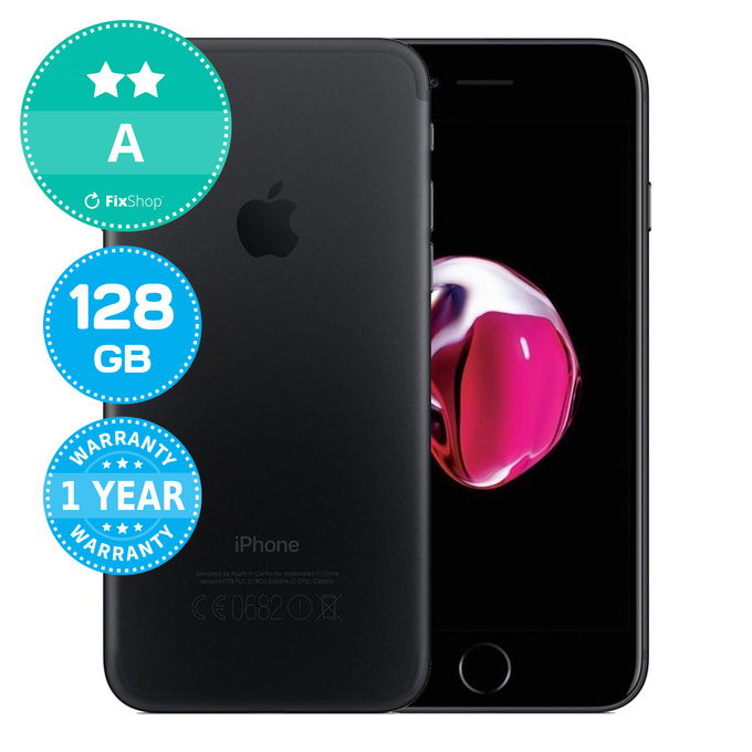 Apple iPhone 7 Black 128GB A Refurbished