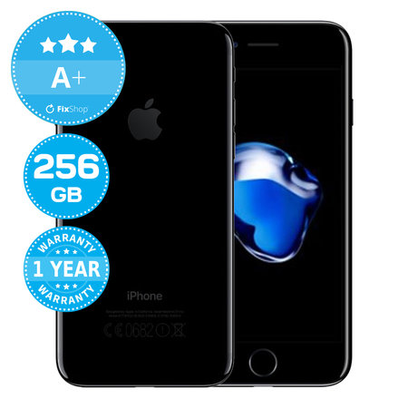 Apple iPhone 7 Jet Black 256GB A+ Refurbished