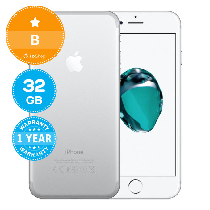Apple iPhone 7 Silver 32GB B Refurbished