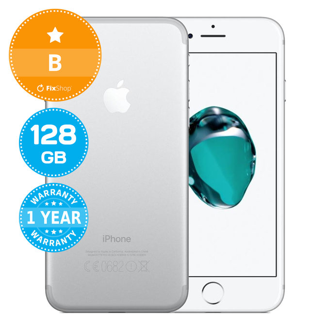 Apple iPhone 7 Silver 128GB B Refurbished