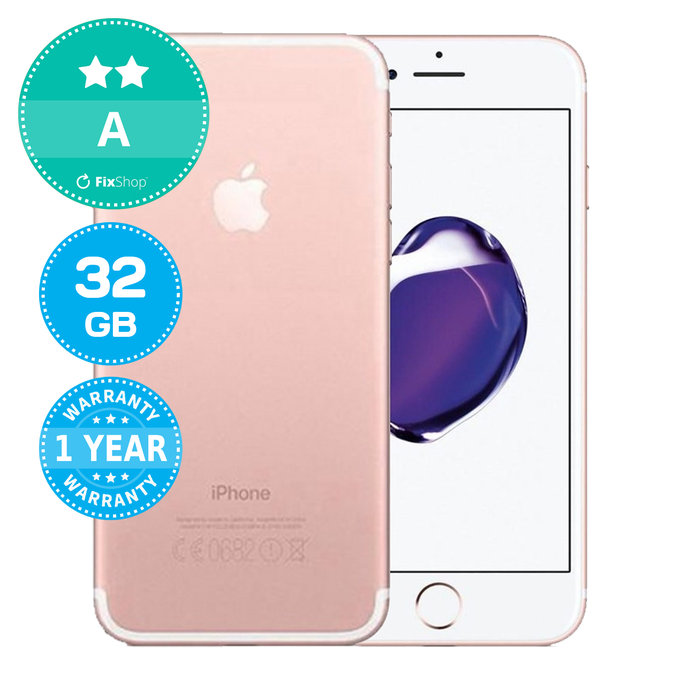 Apple iPhone 7 Rose Gold 32GB A Refurbished
