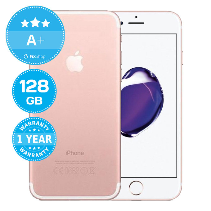 Apple iPhone 7 Rose Gold 128GB A+ Refurbished