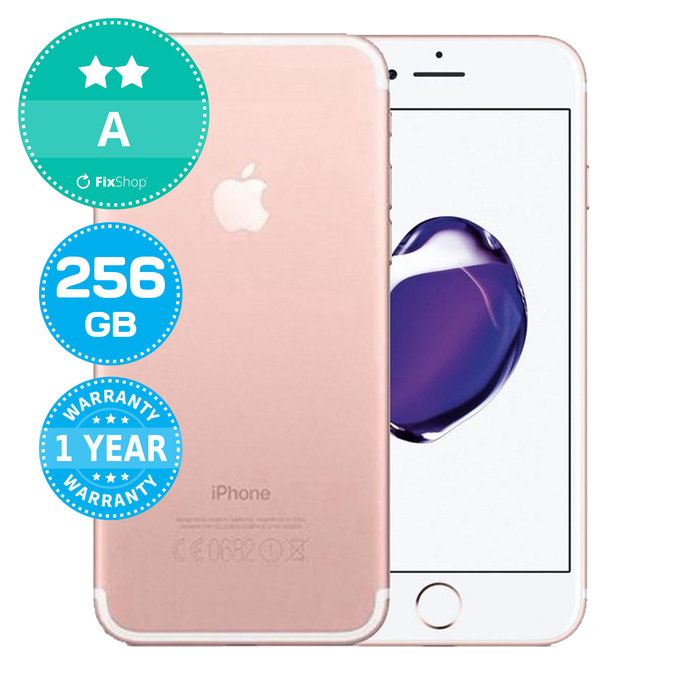 Apple iPhone 7 Rose Gold 256GB A Refurbished