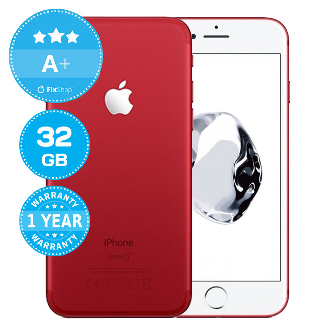 Apple iPhone 7 (PRODUCT)RED 32GB A+ Refurbished