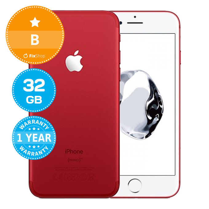Apple iPhone 7 (PRODUCT)RED 32GB B Refurbished
