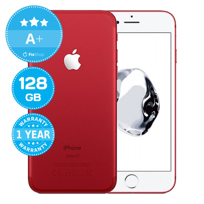 Apple iPhone 7 (PRODUCT)RED 128GB A+ Refurbished