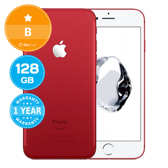Apple iPhone 7 (PRODUCT)RED 128GB B Refurbished