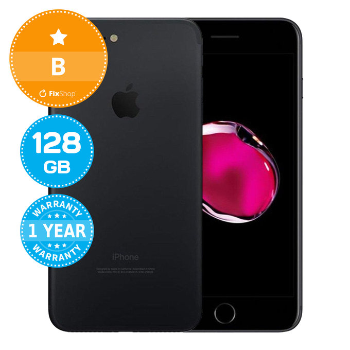 Apple iPhone 7 Plus Black 128GB B Refurbished