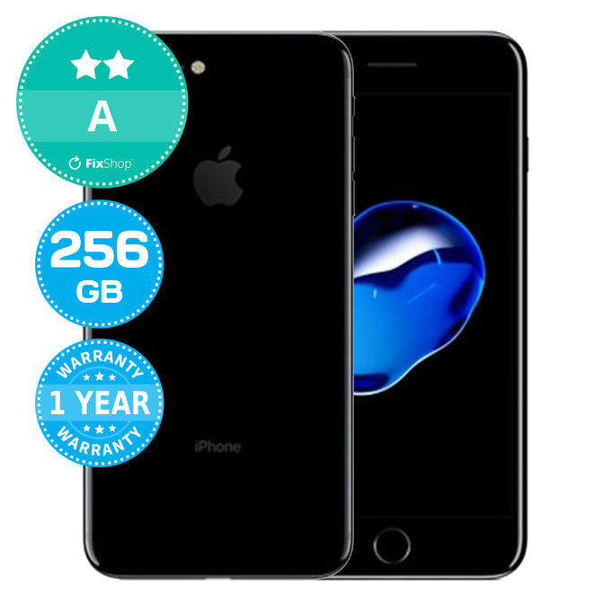 Apple iPhone 7 Plus Jet Black 256GB A Refurbished