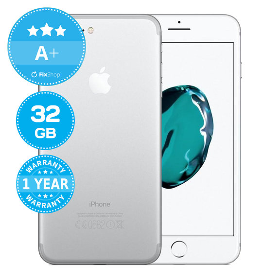 Apple iPhone 7 Plus Silver 32GB A+ Refurbished
