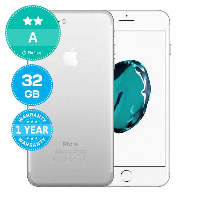Apple iPhone 7 Plus Silver 32GB A Refurbished