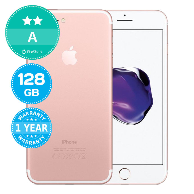 Apple iPhone 7 Plus Rose Gold 128GB A Refurbished