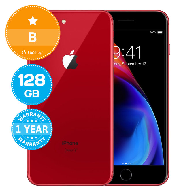 Apple iPhone 8 Plus (PRODUCT)RED 128GB B Refurbished