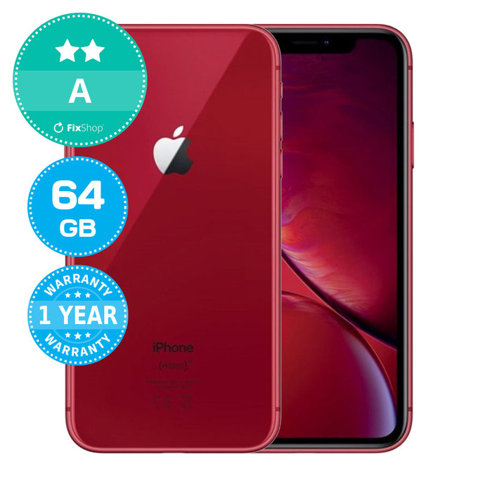 Apple iPhone XR (PRODUCT)RED 64GB A Refurbished