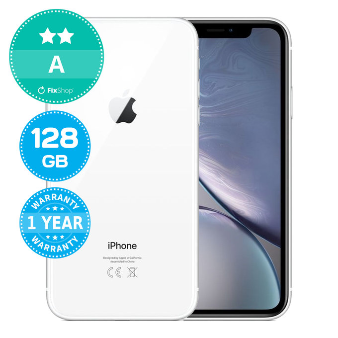 Apple iPhone XR White 128GB A Refurbished