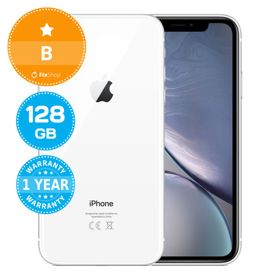 Apple iPhone XR White 128GB B Refurbished