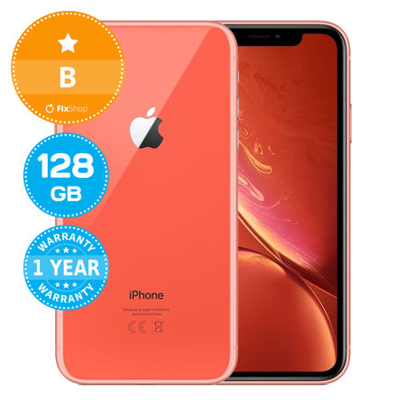 Apple iPhone XR Coral 128GB B Refurbished