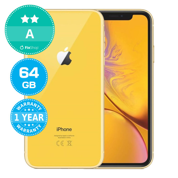 Apple iPhone XR Yellow 64GB A Refurbished
