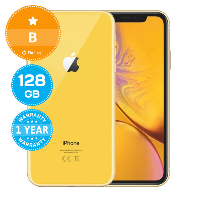 Apple iPhone XR Yellow 128GB B Refurbished