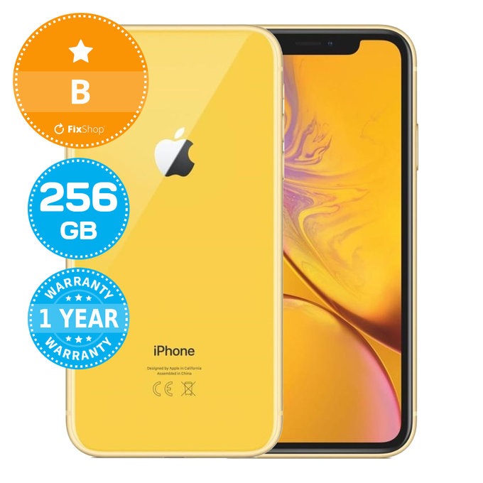 Apple iPhone XR Yellow 256GB B Refurbished
