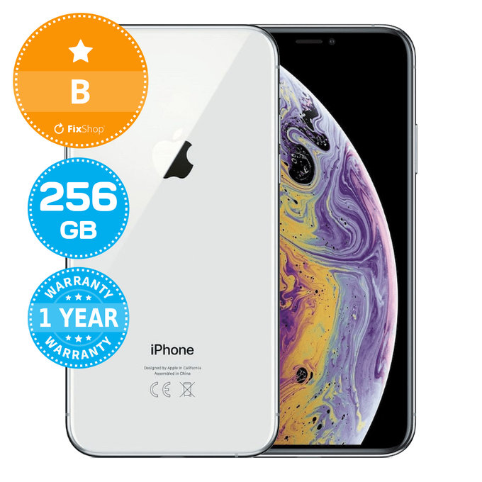 Apple iPhone XS Silver 256GB B Refurbished