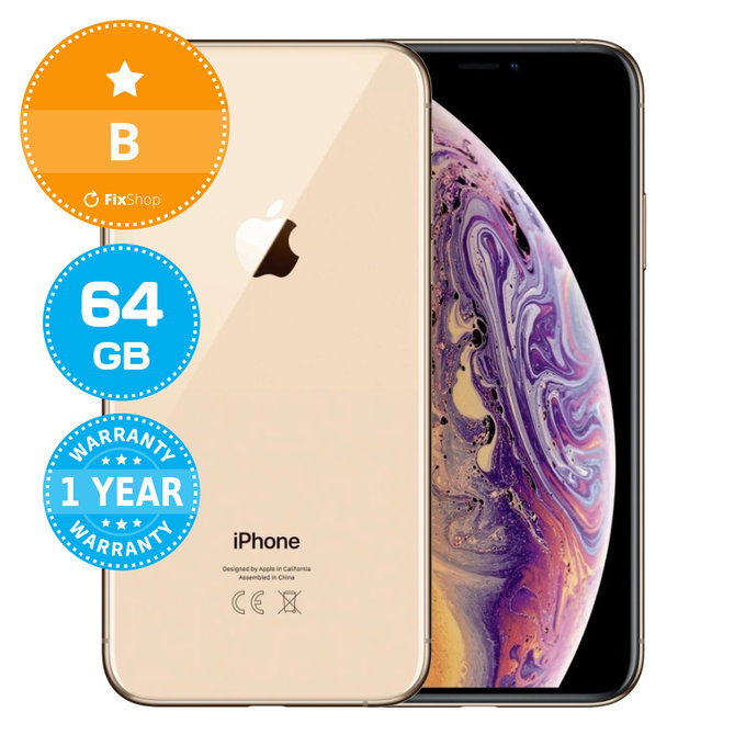 Apple iPhone XS Gold 64GB B Refurbished