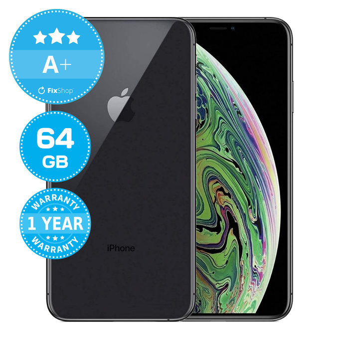 Apple iPhone XS Max Space Gray 64GB A+ Refurbished